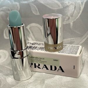 Prada Mini Blue Lip Balm Stick. Turns Pink.New
